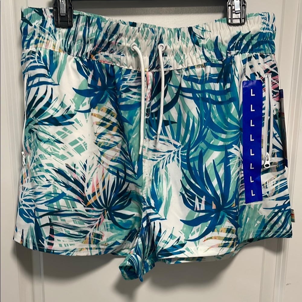 Tropical Print Women's Shorts